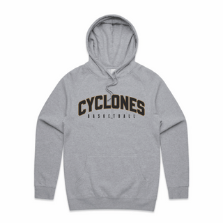 Cyclones Basketball Hoodie - Grey Marle