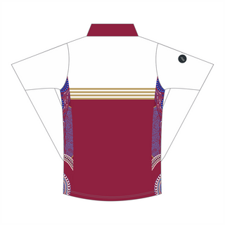 team uq staff polo back LS