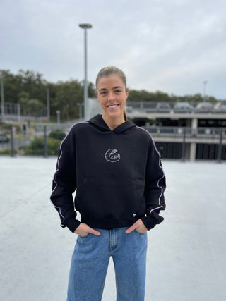 Firebirds Icon Crop Hoodie