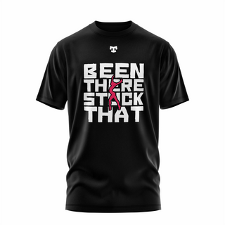 Been there stuck that tee front black small