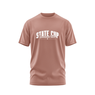 QTF Junior State Cup Supporter Tee - Cardinal