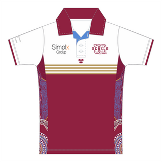 team uq staff polo front