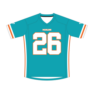 Coastal Marlins Qtr back tee