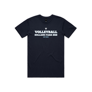 HPSHS Volleyball off-court navy tee
