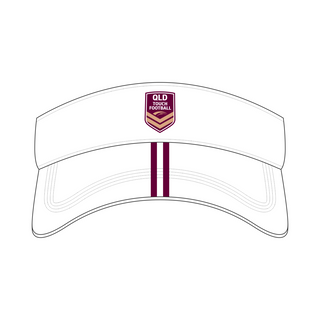 QTF Custom Visor- White