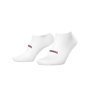 State Age 26 White/Maroon QLD Ankle socks