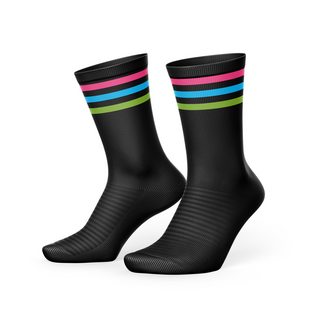 black crew socks small