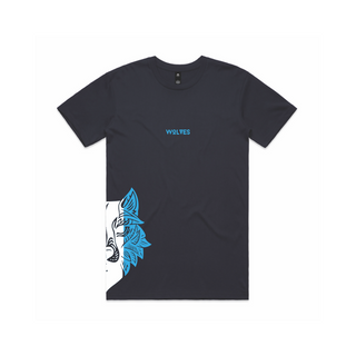 Wolves Cotton Tee Navy