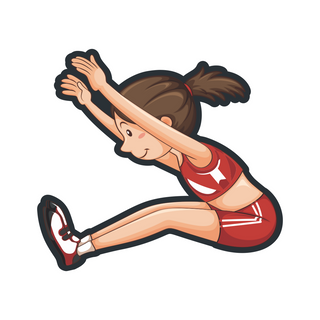 Little Athletics Shoe Charm