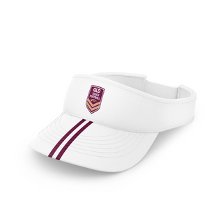 QTF Custom Visor - White
