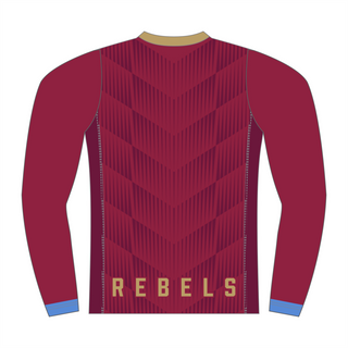 UQ Rebels LS tee back