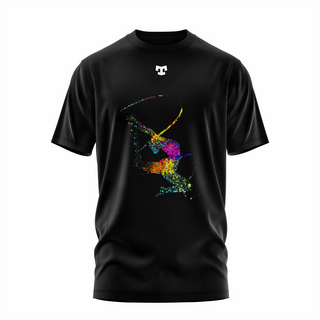 rythmic tee front black small