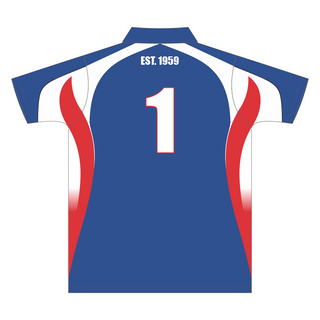 Wellington Warriors polo ss back